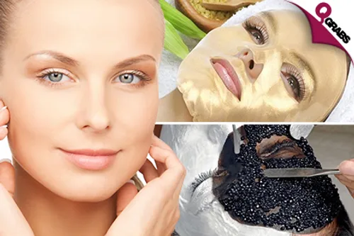 From QR120 Enjoy a Brightening Caviar Mask, a Deep Cleansing Facial OR an Energizing Gold Mask! (Up to QR400 Value)